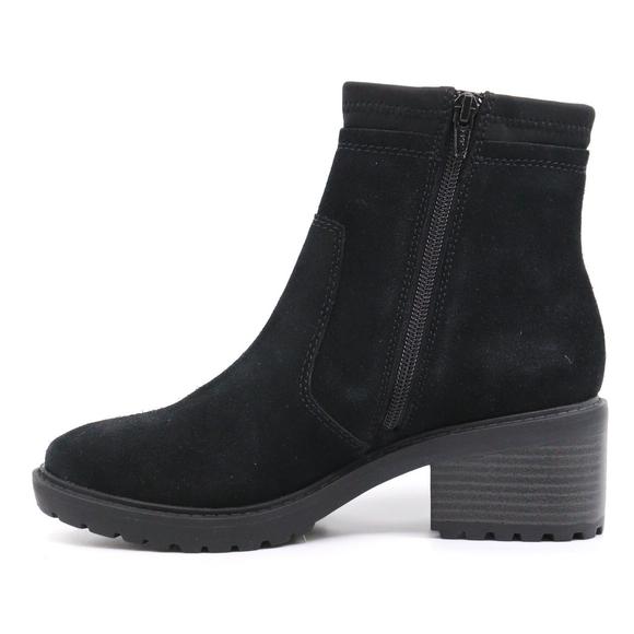 NEW SALVIA demi boot in black suede - Picture 4 of 8